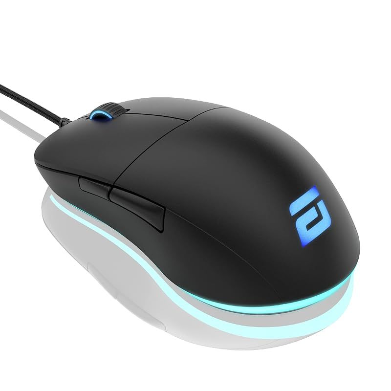 ENDGAME GEAR XM1 RGB ゲーミングマウス PMW3389センサー RGBライティング 50-16 000CPI 5ボタン 60Mスイッチ ブラック EGG-XM1RGB-BLK