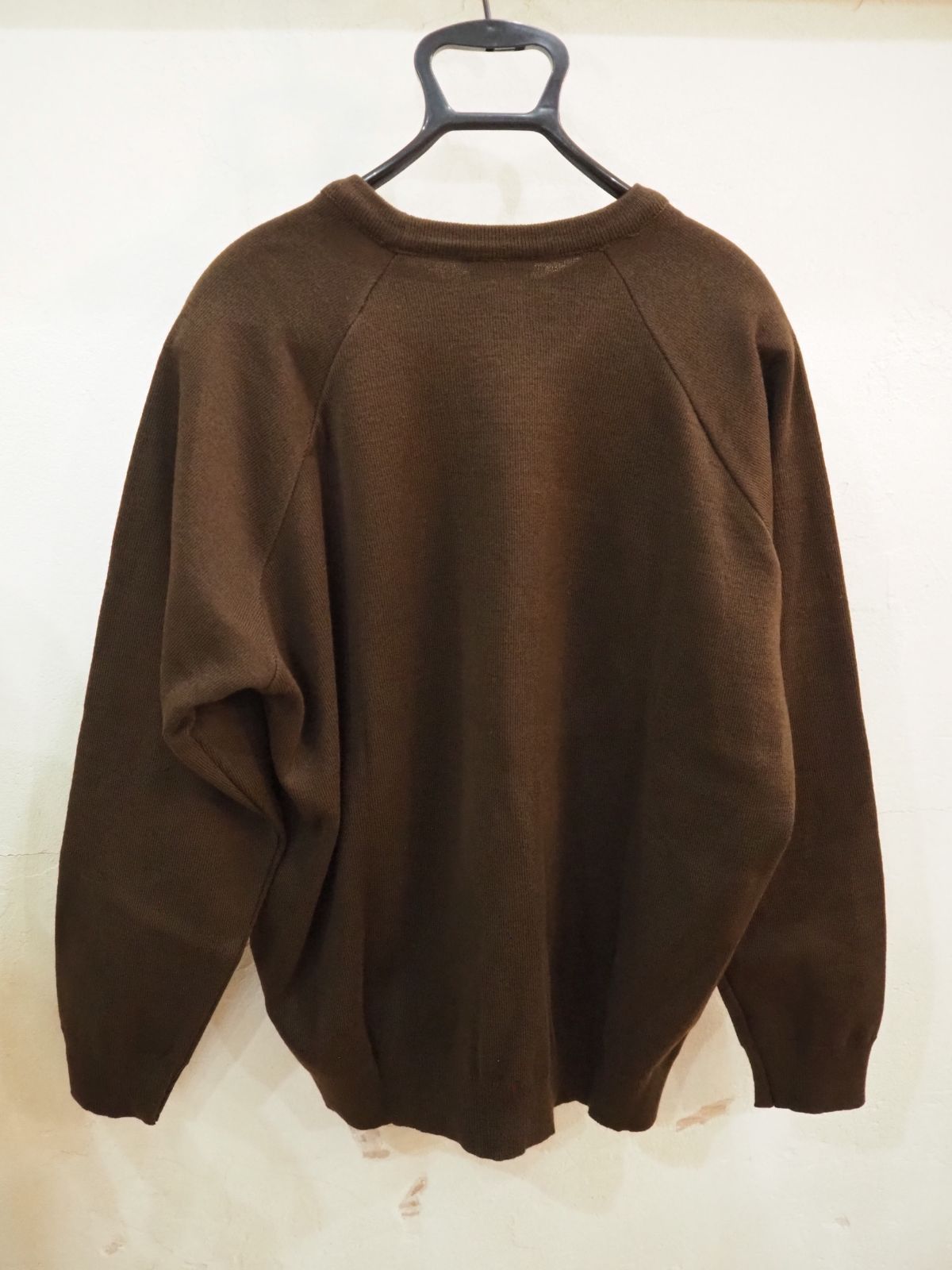 ◇ennoy エンノイ ROUND NECK PULLOVER ブラウン 茶 L/48サイズ ...