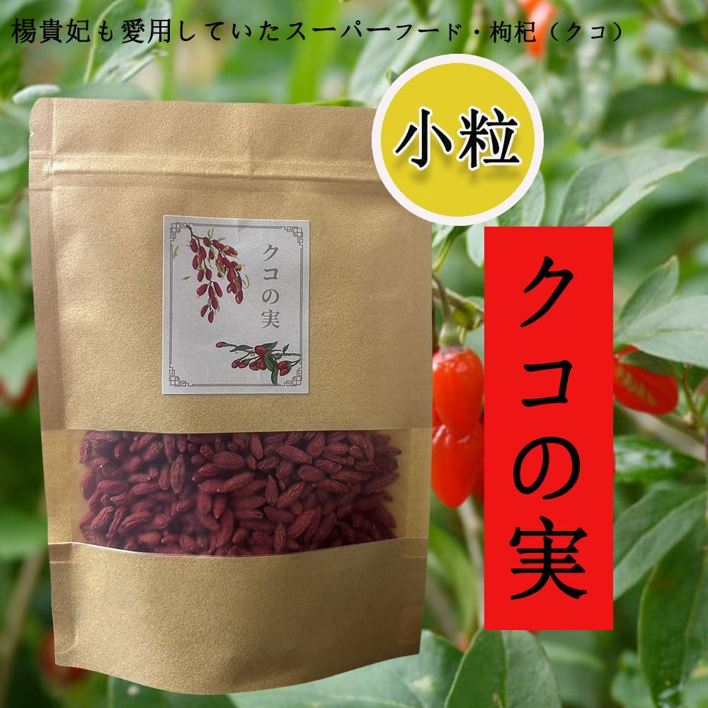 【送料無料】クコの実 枸杞 50g 小粒 試しサイズ 無添加 無着色 スーパーフード goji berry ドライフルーツ くこ 枸杞の実 ...
