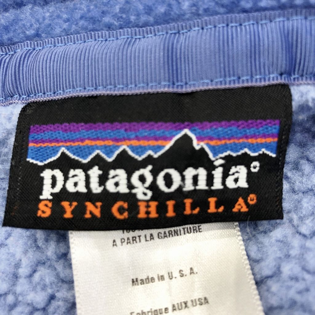 USA製 patagonia パタゴニア フーディー フリースジャケット 防寒