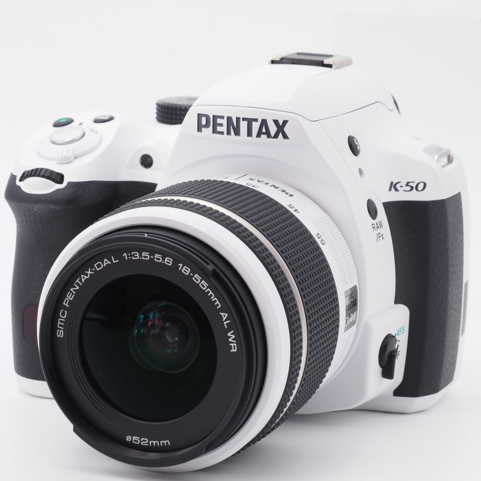 101387☆ほぼ新☆RICOH デジタル一眼レフ PENTAX K-50 DAL18-55mmWR