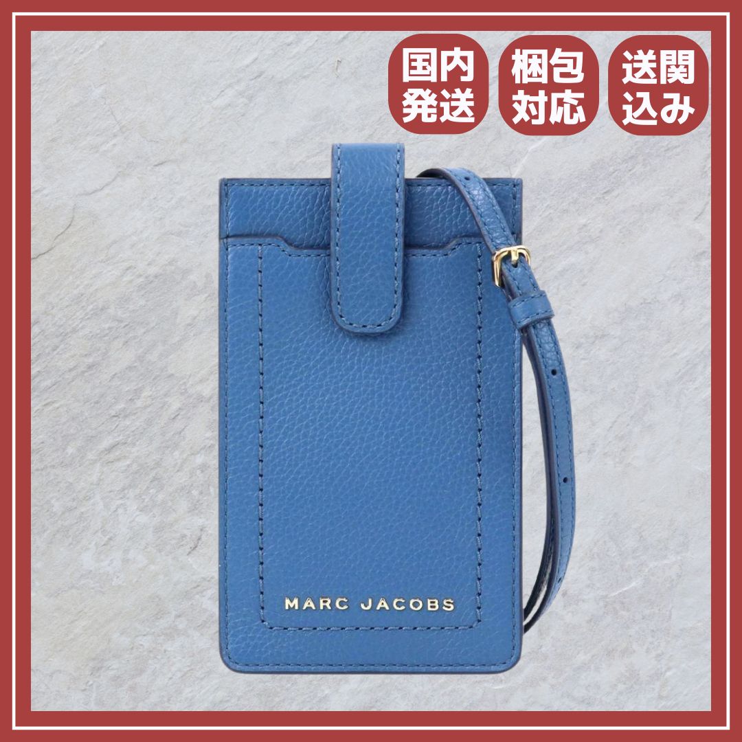 新品 MARC JACOBS スマホショルダー レザー バッグ フォンケース 