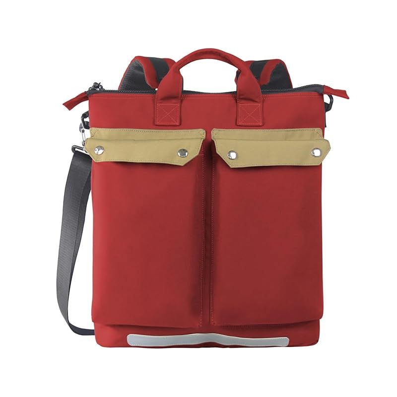 【特価商品】[Schkleier] バックパック ビジネスリュック ショルダー付き パソコン収納 ストラップ収納可能 軽量 PCリュック 通学 旅行 お出掛け ワークマン 男女兼用 レディース ショルダー付