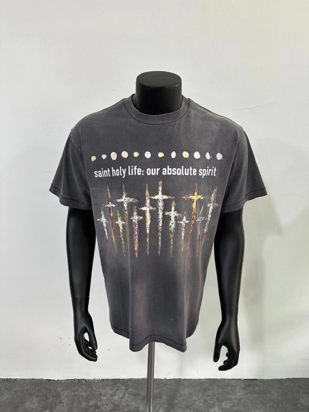 SAINT MICHAEL x FORSOMEONE GOD SS TEE/BLACK - メルカリ