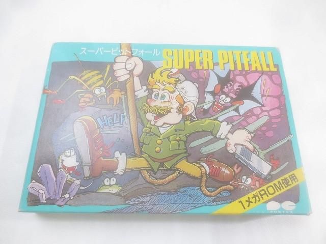 ゲーム ファミコンソフト スーパーピットフォール