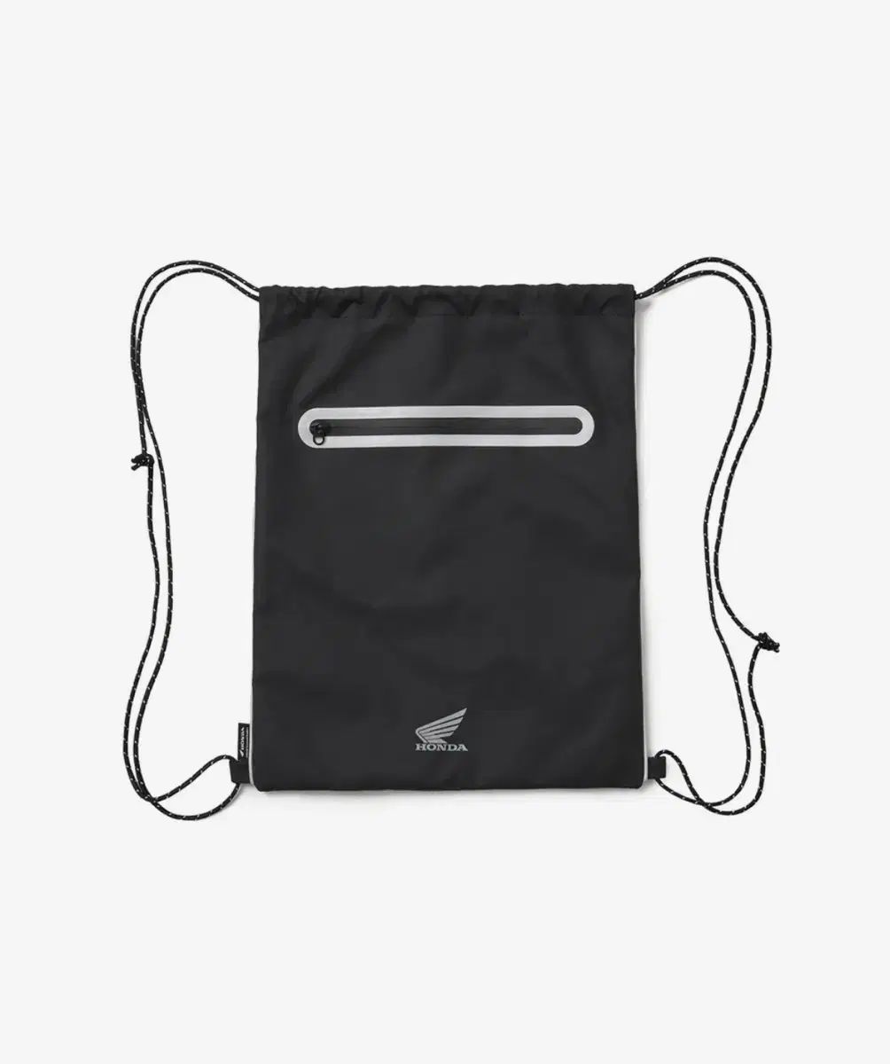 HONDA 防水 ドローストリング バックパック ブラック