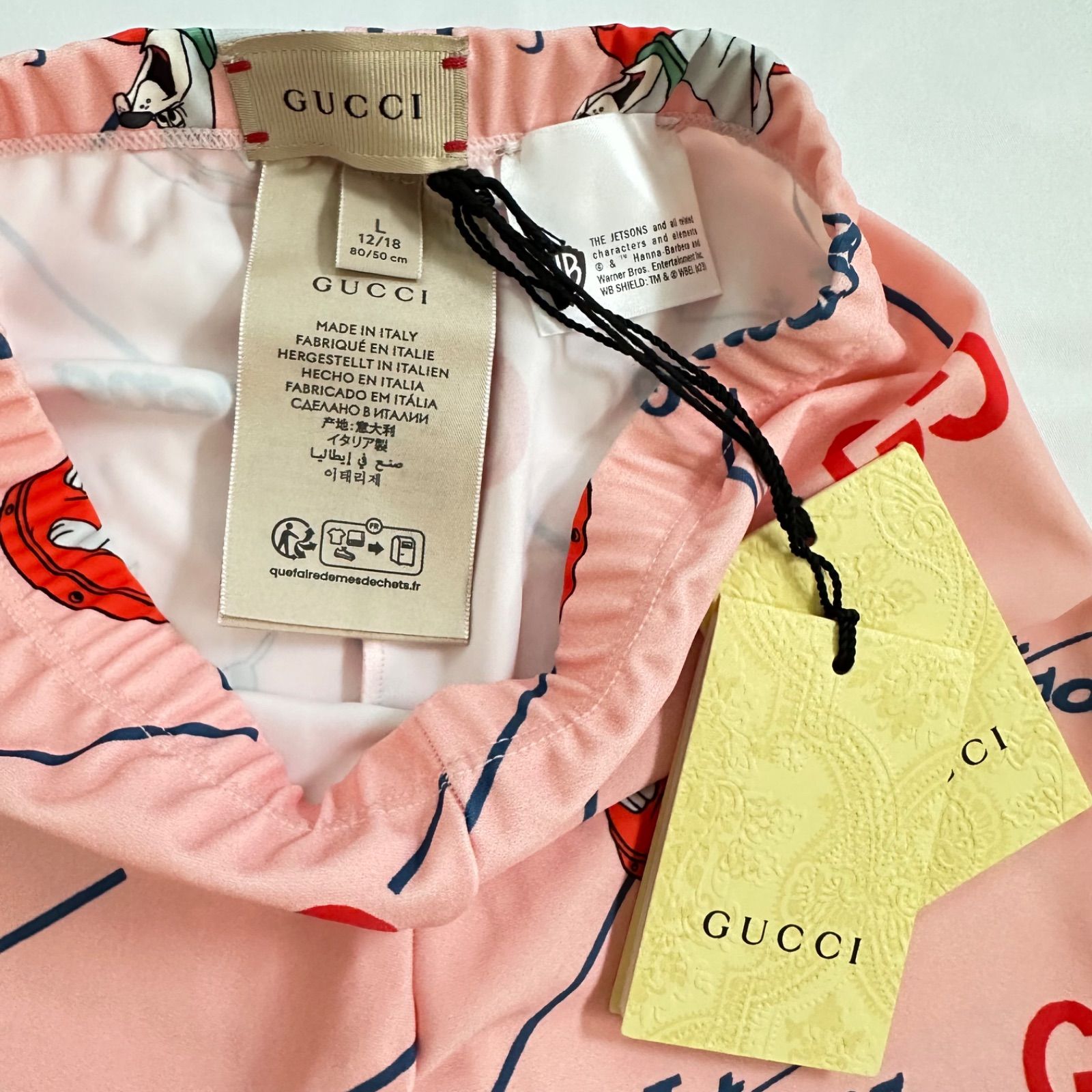 【GUCCI チルドレンズ】ベビー セットアップ GUCCI × THE JETSON グッチ チルドレンズ ジェットソン ベビー