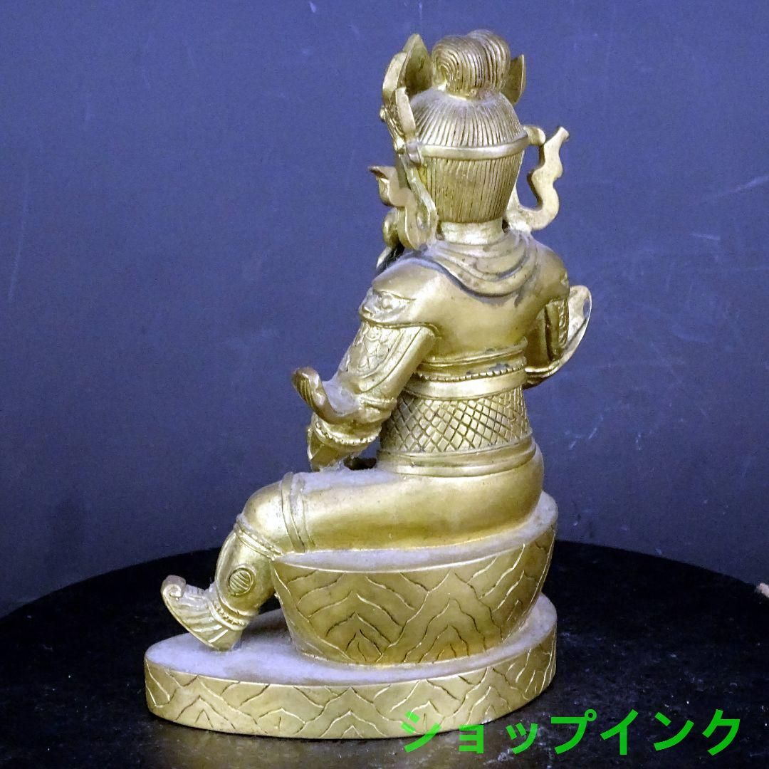 仏教美術 仏像 銅像 怒目金剛仏像 奉納 仏像 工芸品 置物 - メルカリ
