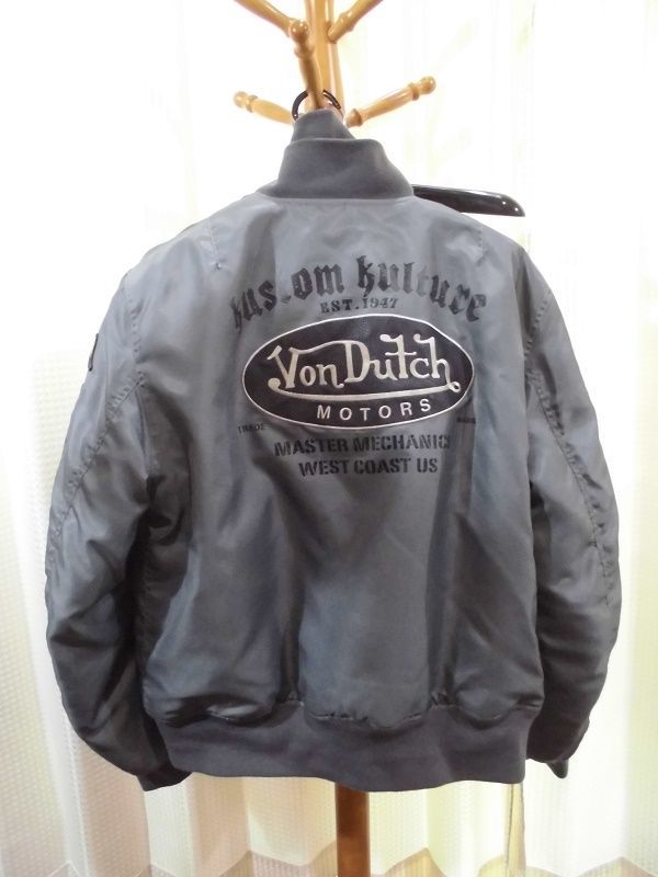 (使用品)  Von Dutch ボンダッチ　 MOTORS　ジャケット 使用品) Von Dutch ボンダッチ MOTORS ジャケット - メルカリ