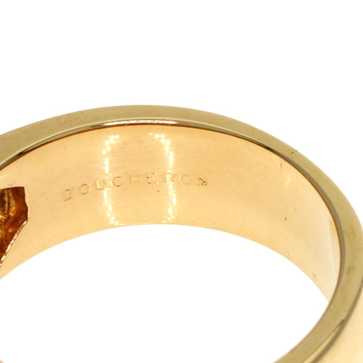 Boucheron ブシュロン ルビー ダイヤモンド リング・指輪 K18YG 