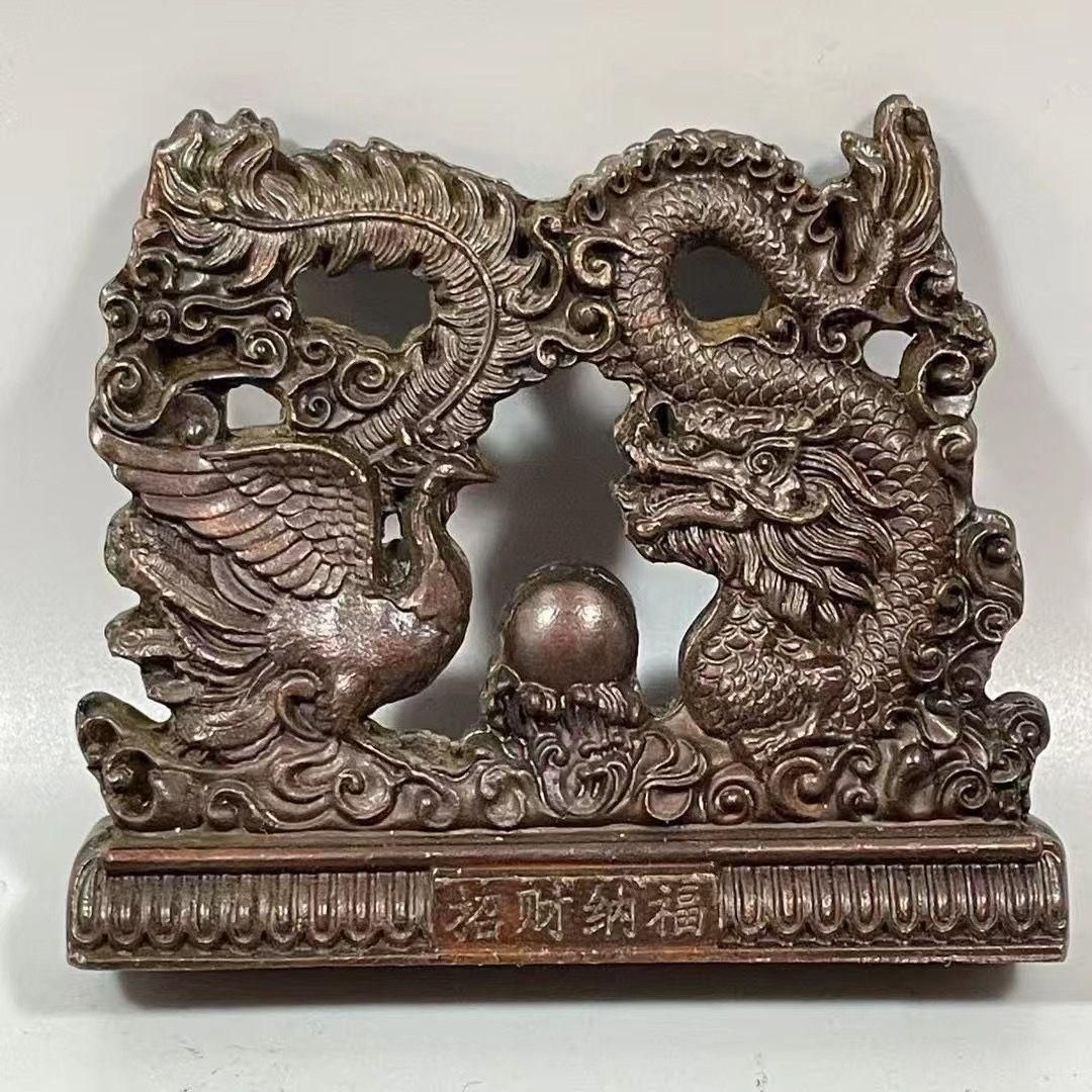 銅 細工 銅製 龍 如意 装飾品 工芸品 美術品 置物 銅 細工 銅製 龍 如意 装飾品 工芸品 美術品 置物