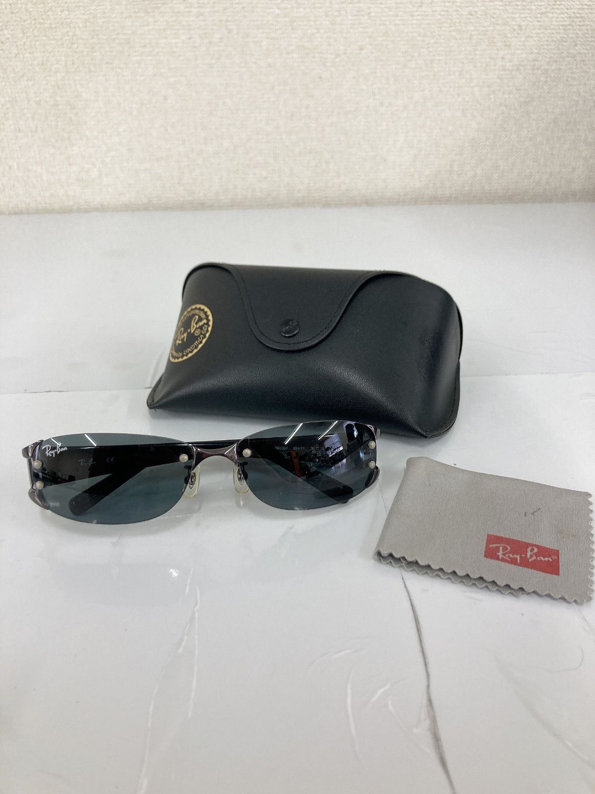 Ray-Ban レイバン　RB3397 034/71 偏光サングラス　リムレス 送料無料】Ray-Ban レイバン RB3397 034/71 偏光サングラス