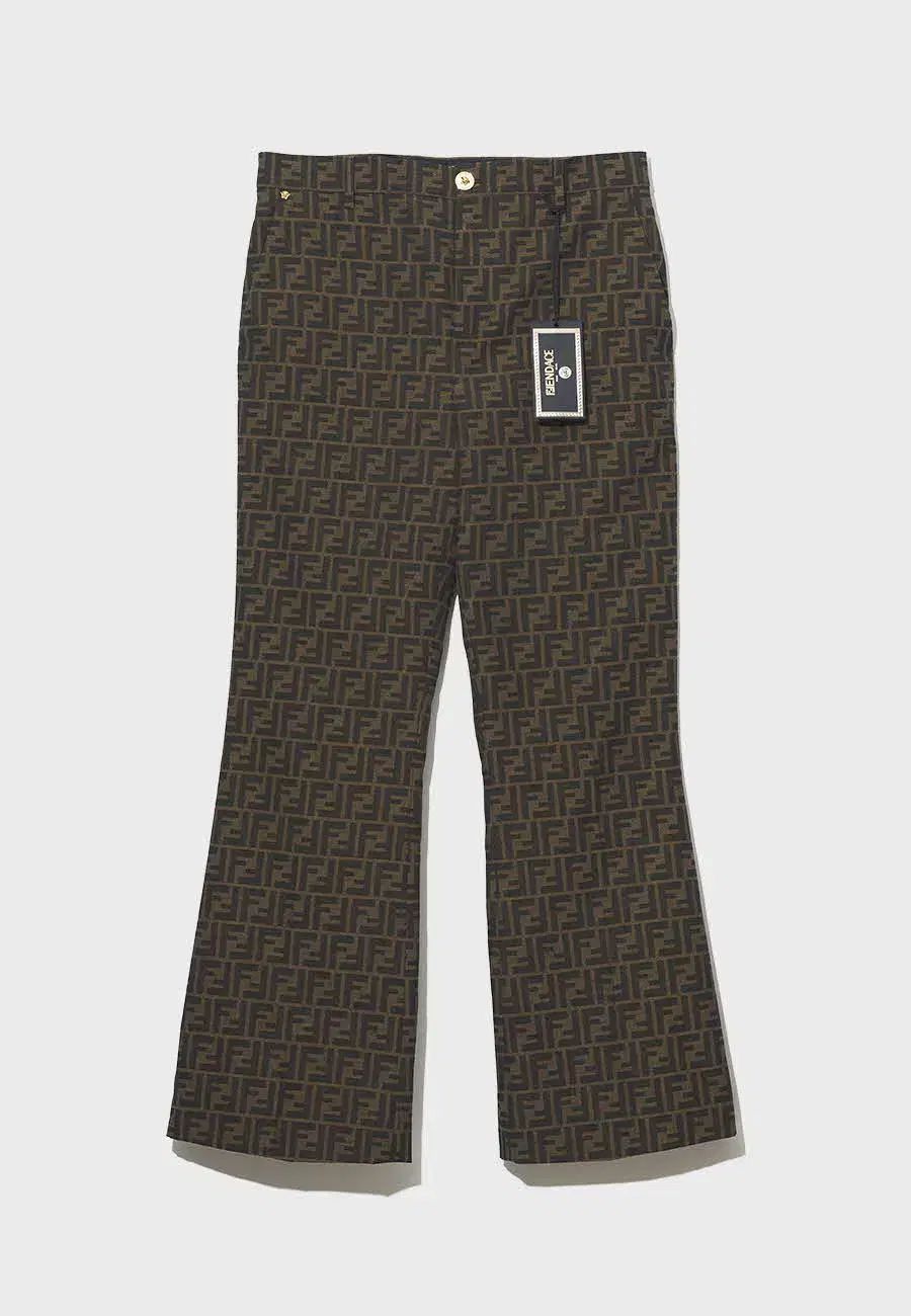 VERSACE X FENDI casual pants
