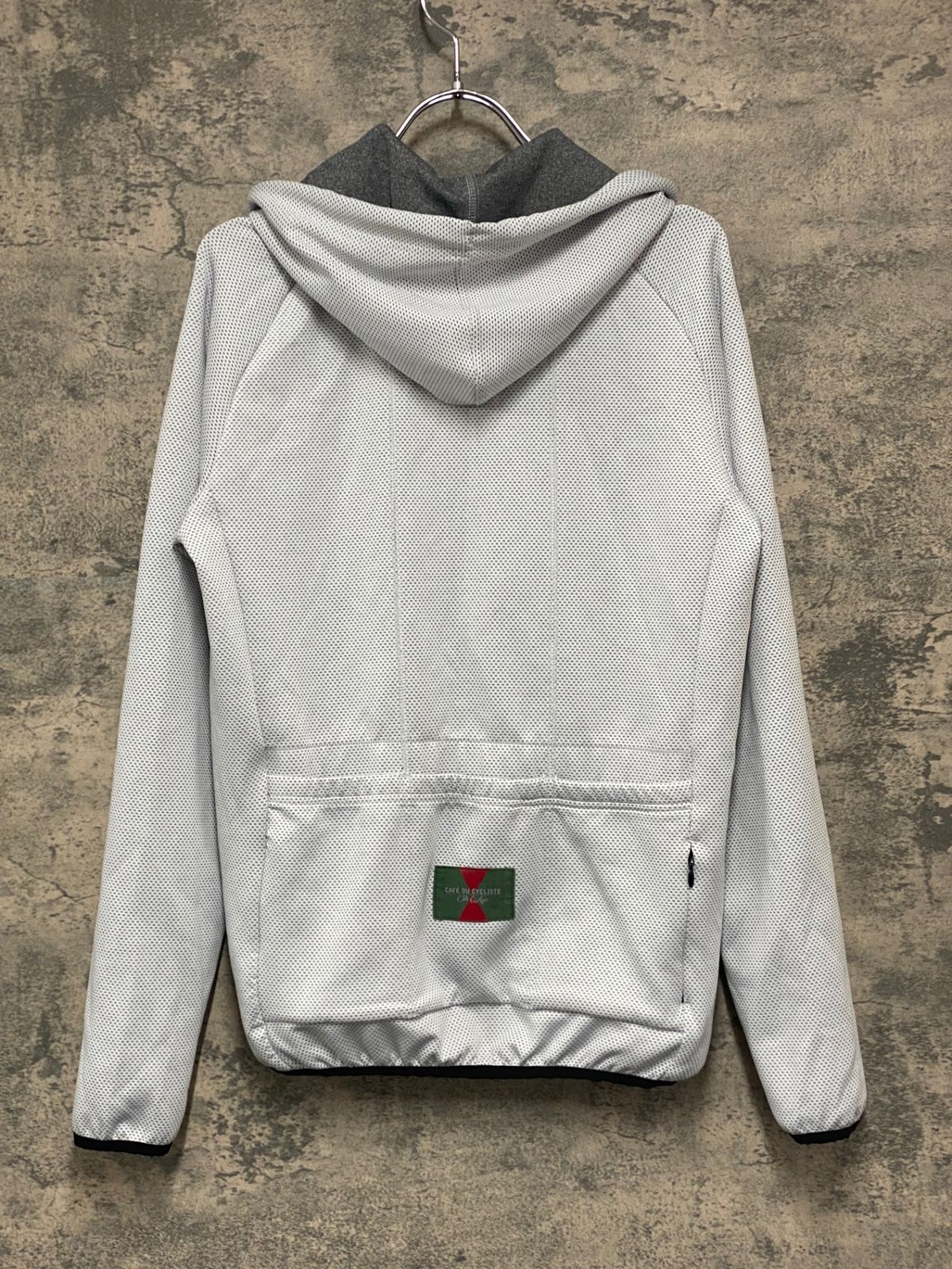 CAFE DU CYCLISTE フリースサイクルジャージグレーメンズM CAFE DU CYCLISTE コレクション フリースサイクルジャージグレーメンズ