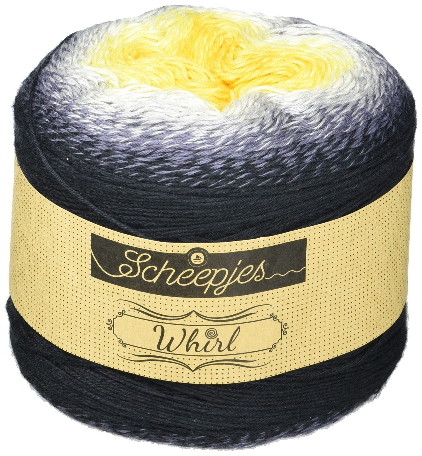 【人気】Scheepjes Whirl 1x1000m - 787 Dandelion Munchies