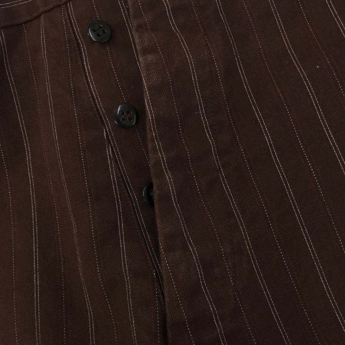 At Last コットンストライプ　トラウザー At Last コットンストライプ トラウザー - メルカリ