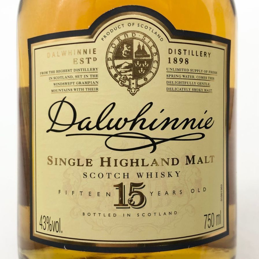 ダルユーイン 15年 旧ラベル 700ml 43% DAILUAINE【N4】 ダルユーイン 15年 旧ラベル 700ml 43% DAILUAINE 【W】