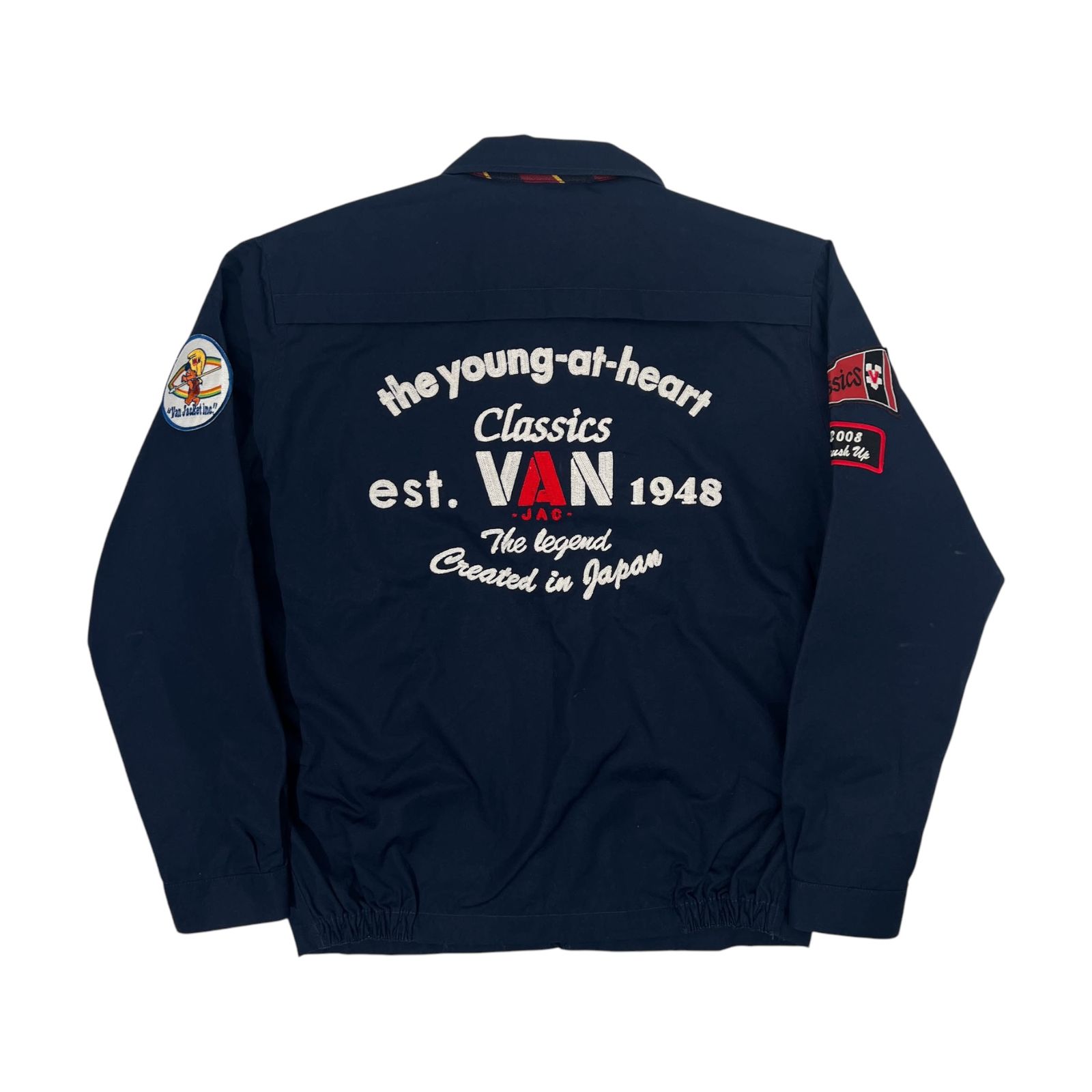 美品【Ｌ】VAN スイングトップ ネイビー 中古・古着通販】VAN (ヴァン) スイングトップ ネイビー サイズ:L