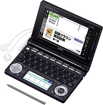 非常に良い)カシオ 電子辞書 エクスワード 中学生モデル XD-D3800BK