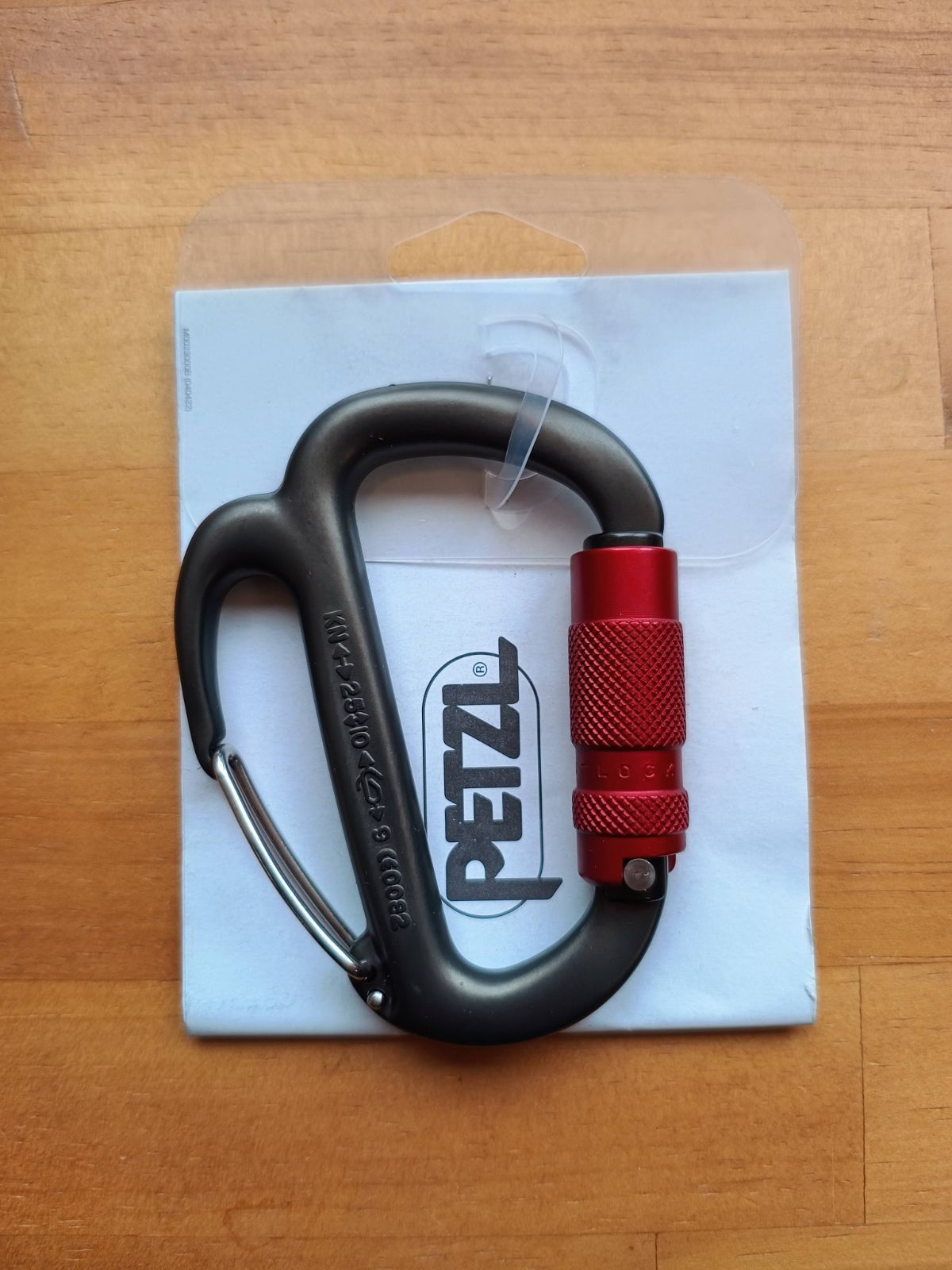 PETZL Freino ペツル フレイノ ロッキング カラビナ M42 安全環付き 特殊カラビナ