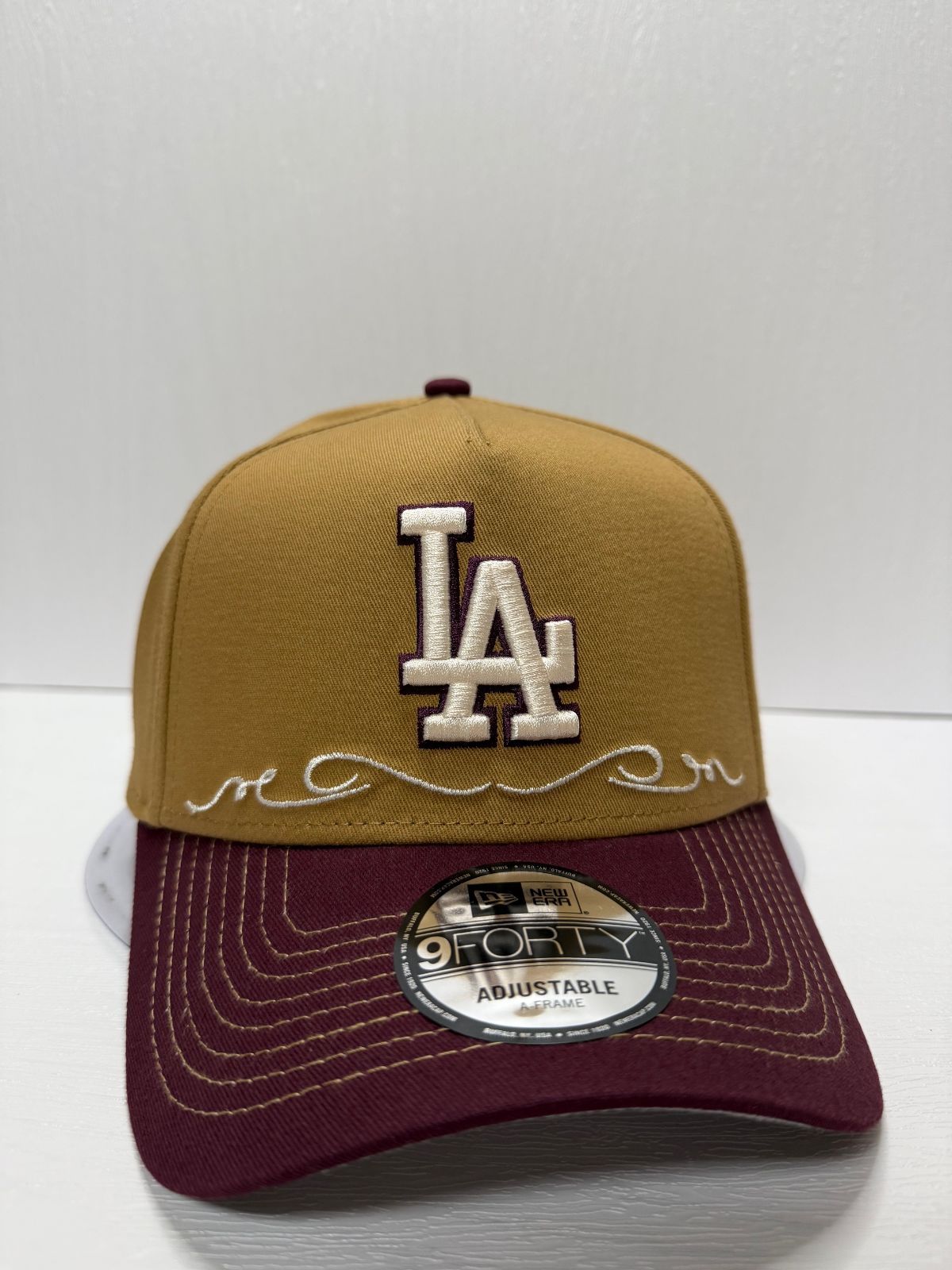 Newera ロサンゼルスドジャース 9forty A-FRAME スナップバックキャップ ツートンカラー