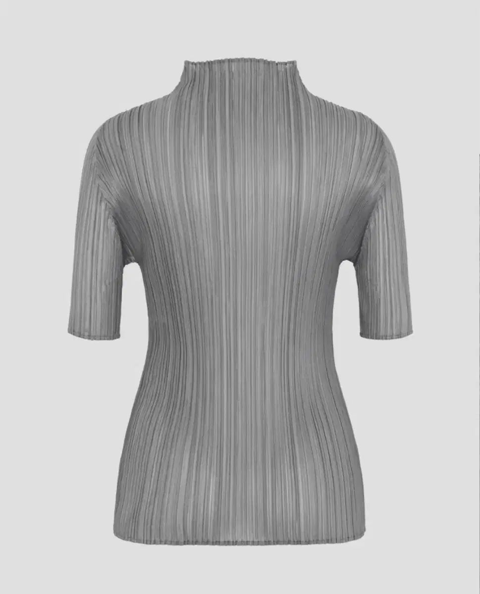 PLEATS PLEASE グレー プリーツトップス PLEATS PLEASE(プリーツプリーズ) トップス 明快な プリーツ