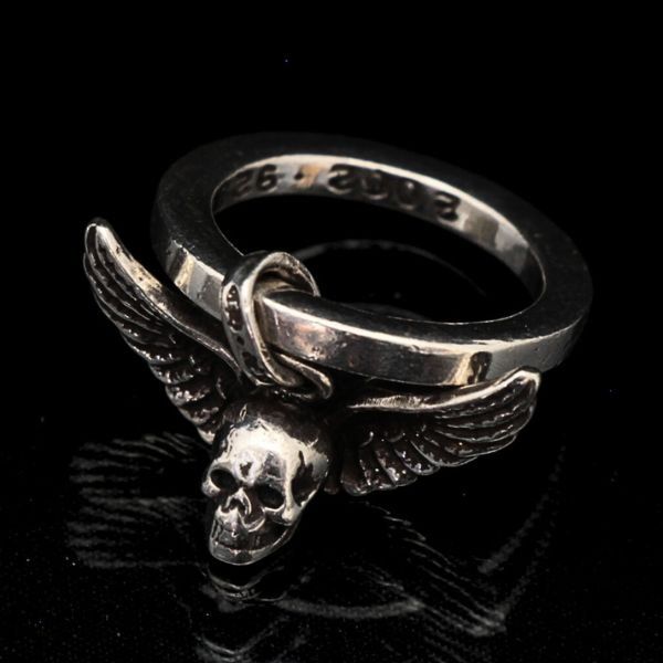 中古】 CHROME HEARTS クロムハーツ キーパー リング 11号～12号 SV925