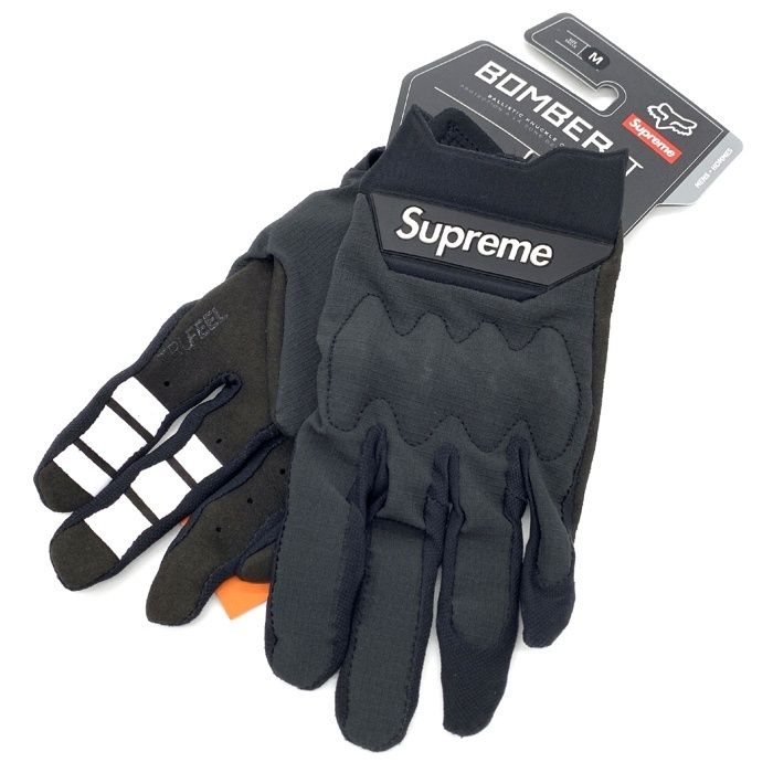 SUPREME シュプリーム 18SS Fox Racing フォックスレーシング Bomber LT Gloves グローブ ブラック Size M