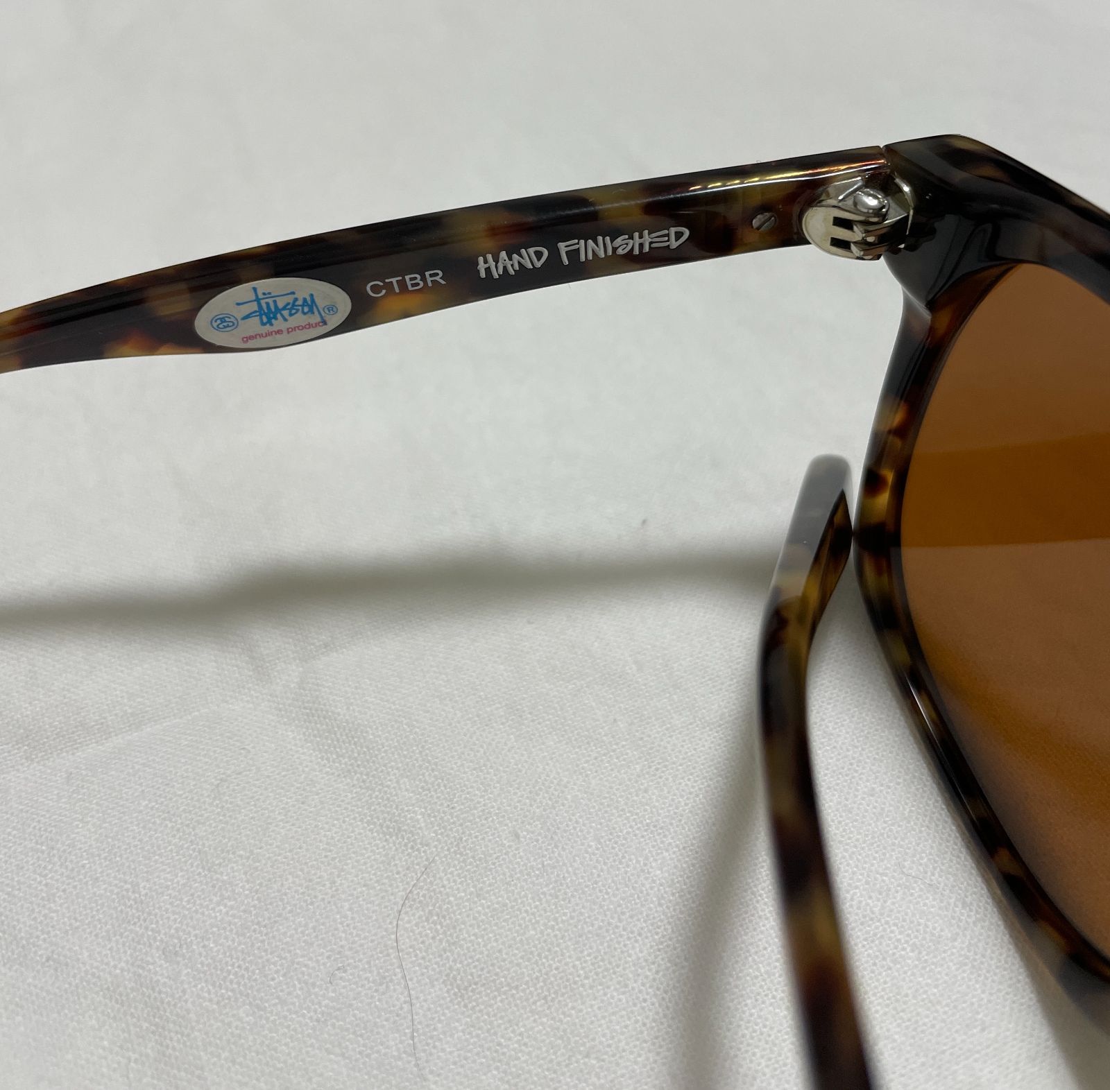 STUSSY ZOEY ステューシーサングラス べっ甲フレーム 試着のみ未使用品 