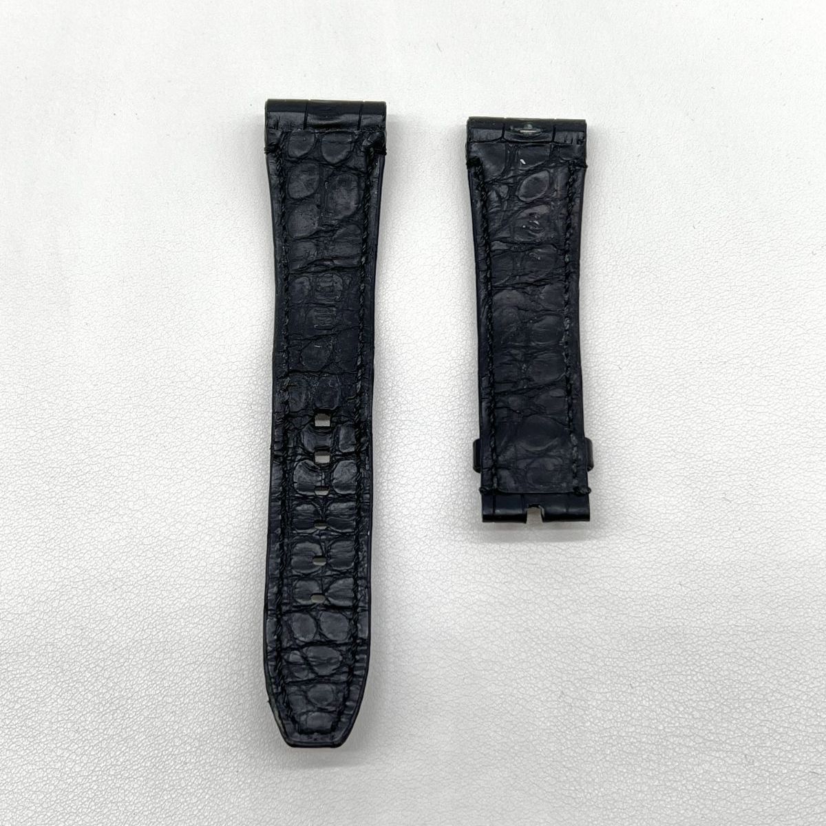 Audemars Piguet オーデマ・ピゲ純正アリゲーターストラップ オーデマ・ピゲ純正 レディースアリゲーターストラップ ブラック一本