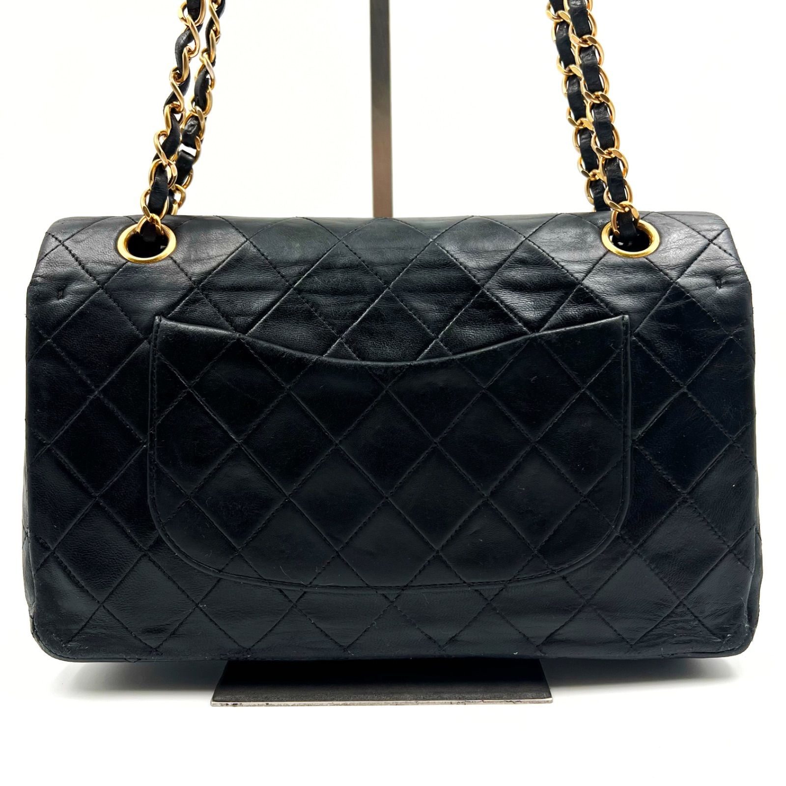 最高級】CHANEL シャネル ラムスキン マトラッセ ココマーク ターン 