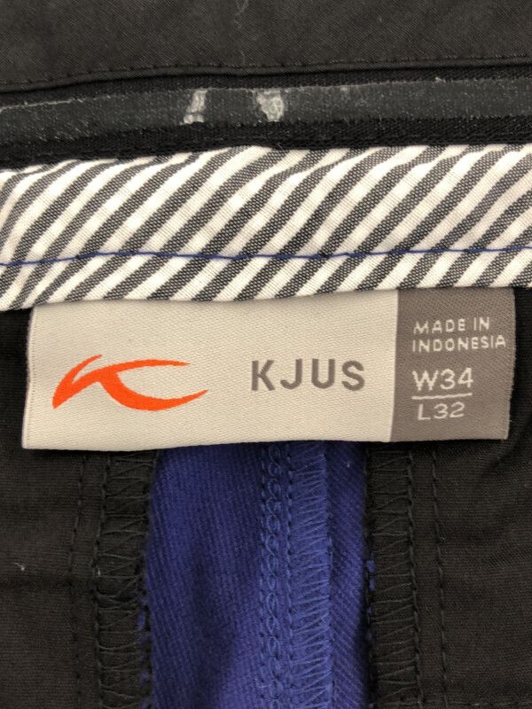 KJUS チュース Ike Warm Pants ナイロンストレッチパンツ ブルー 34