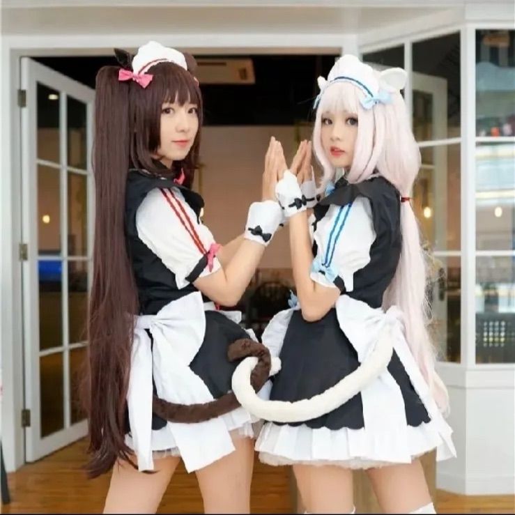 Q②2 ネコぱら NEKOPARA ショコラ バニラ コスプレ 萌 cos ウェ - メルカリ