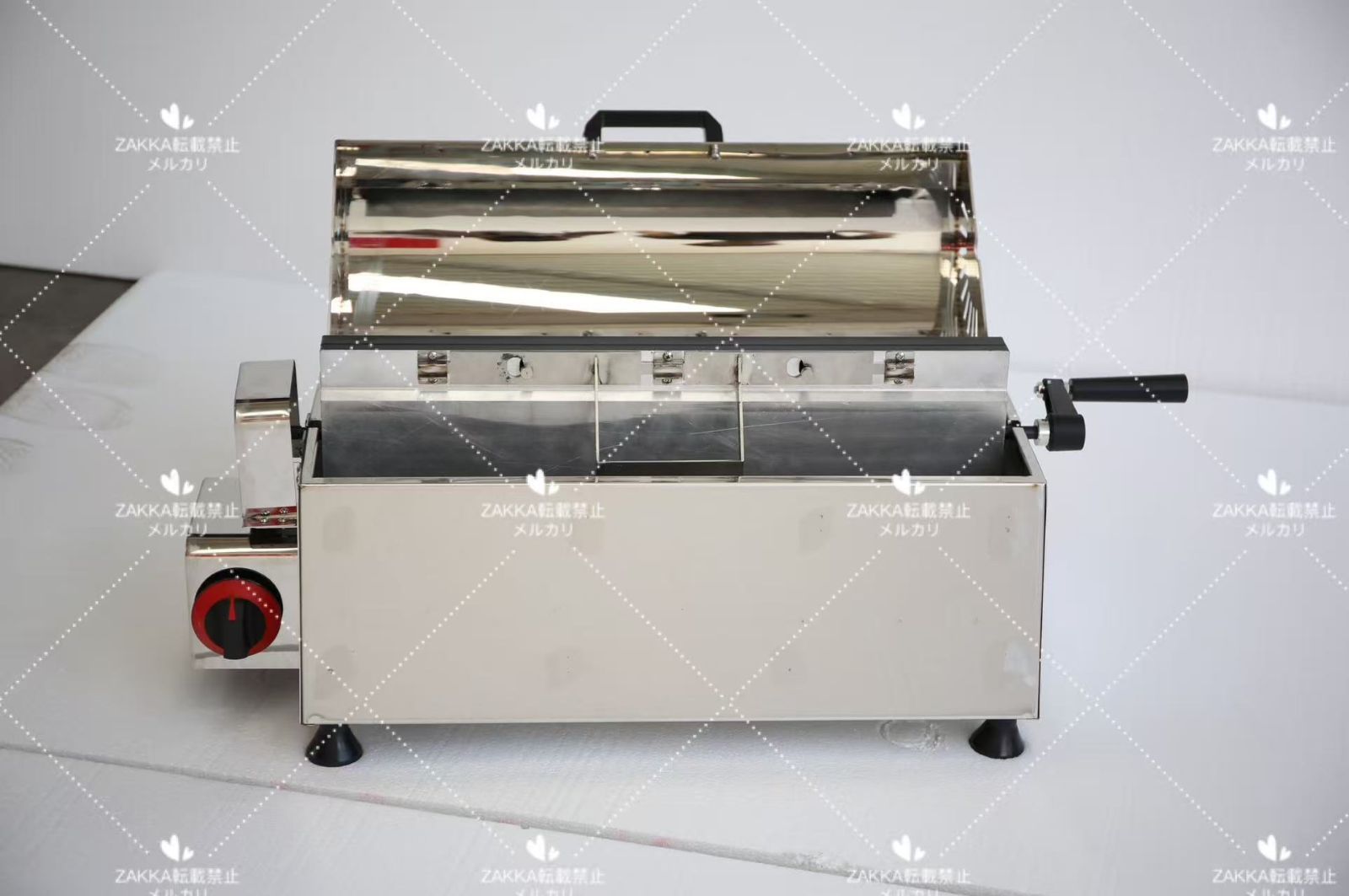 ベビーカステラ機 45穴 ガス式 ベビーカステラ焼き器 業務用 小型 ベビーカステラメーカー 屋台用 イベント用 ガス焼き 便利 食品機器 料理機器 飲食店 使いやすい LPGガス