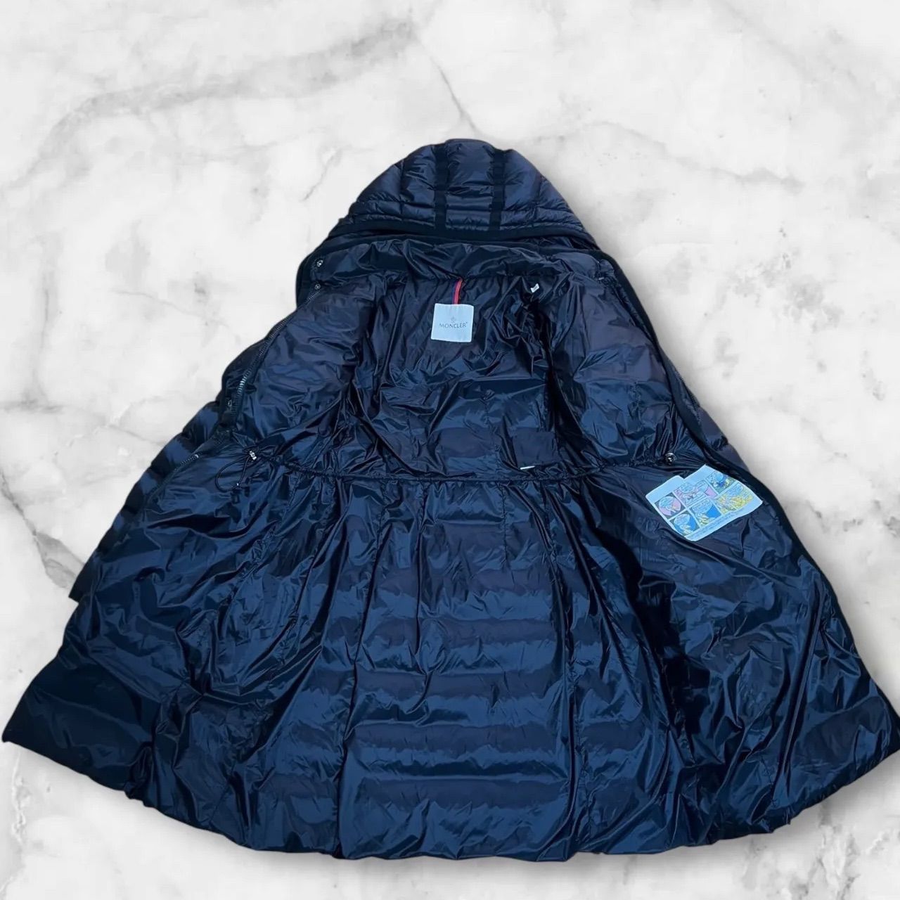 廃盤品 希少サイズ MONCLER モンクレール HERMINE エルミンヌ ネイビー