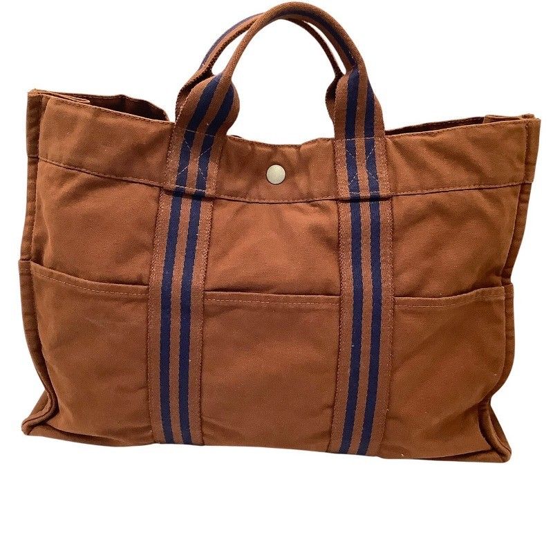 HERMES エルメス フールトゥ MM トートバッグ ブラウン系 ハンドバッグ MK-1944