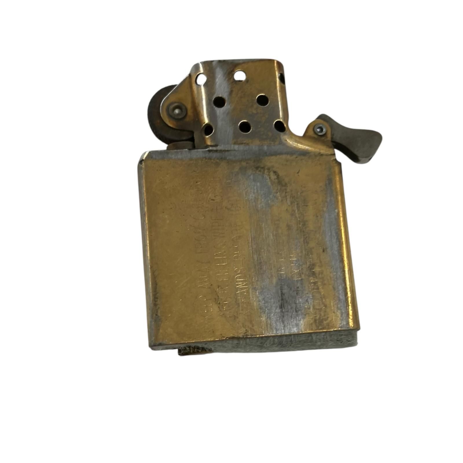  170590 ZIPPO ジッポ オイルライター 真鍮 アメリカ製 1995年 ライター本体 喫煙具 ライター