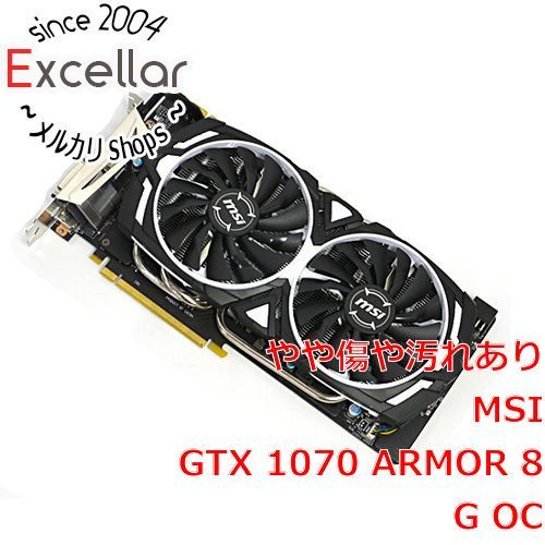 bn 17 MSI製グラボ GTX 1070 ARMOR 8G OC PCIExp 8GB