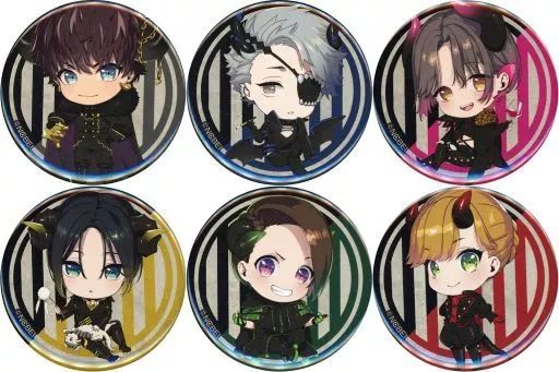 キャラクターグッズ 【】バッジ・ピンズ [単品] 集合 57mm缶バッジ5種