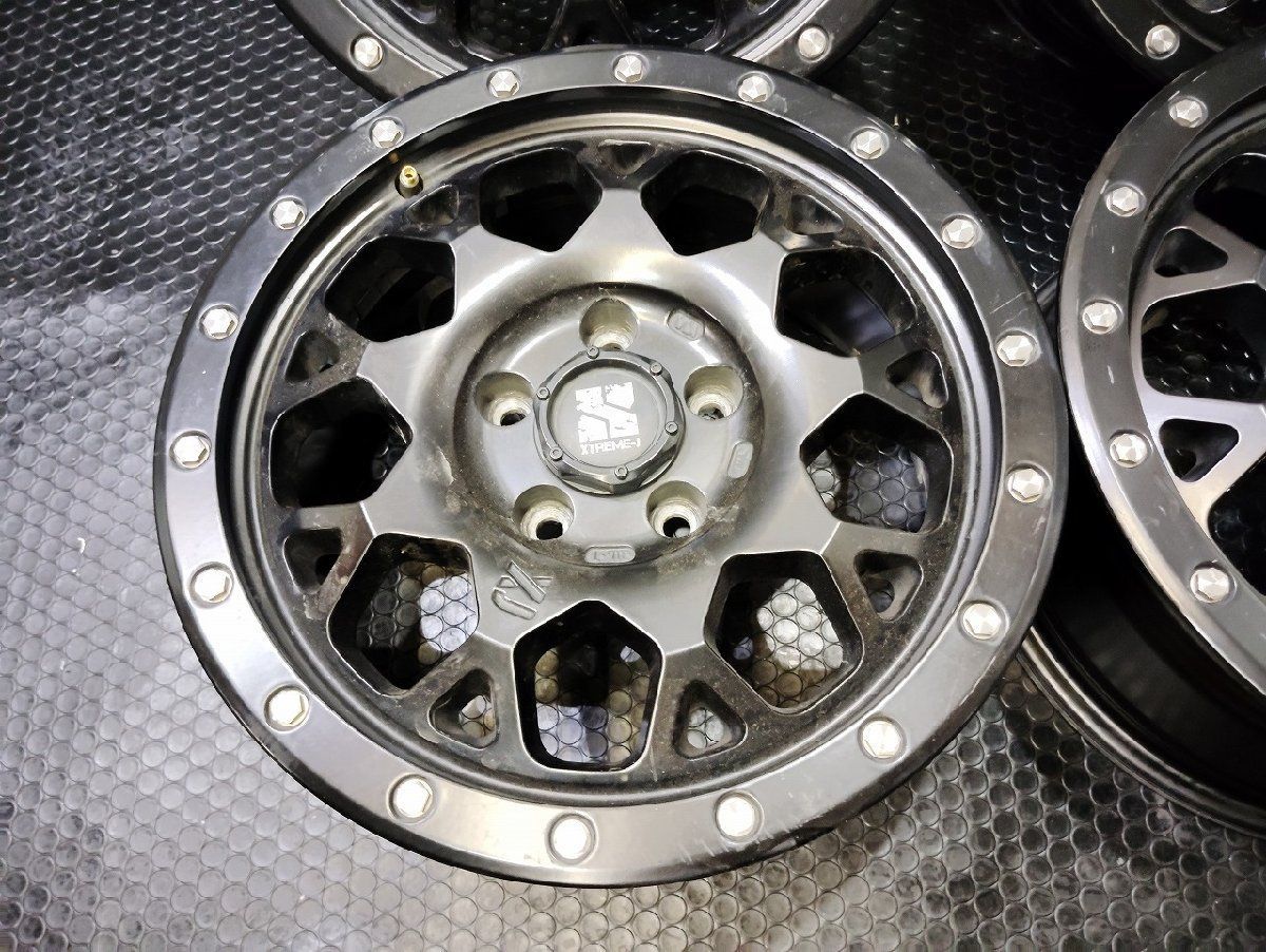 MLJ XTREME-J XJ04 エクストリームJ 社外ホイール 16インチ 4本 7J5HPCD114.3 35 デリカD 5 エクストレイル アルファード等 VHB515MY