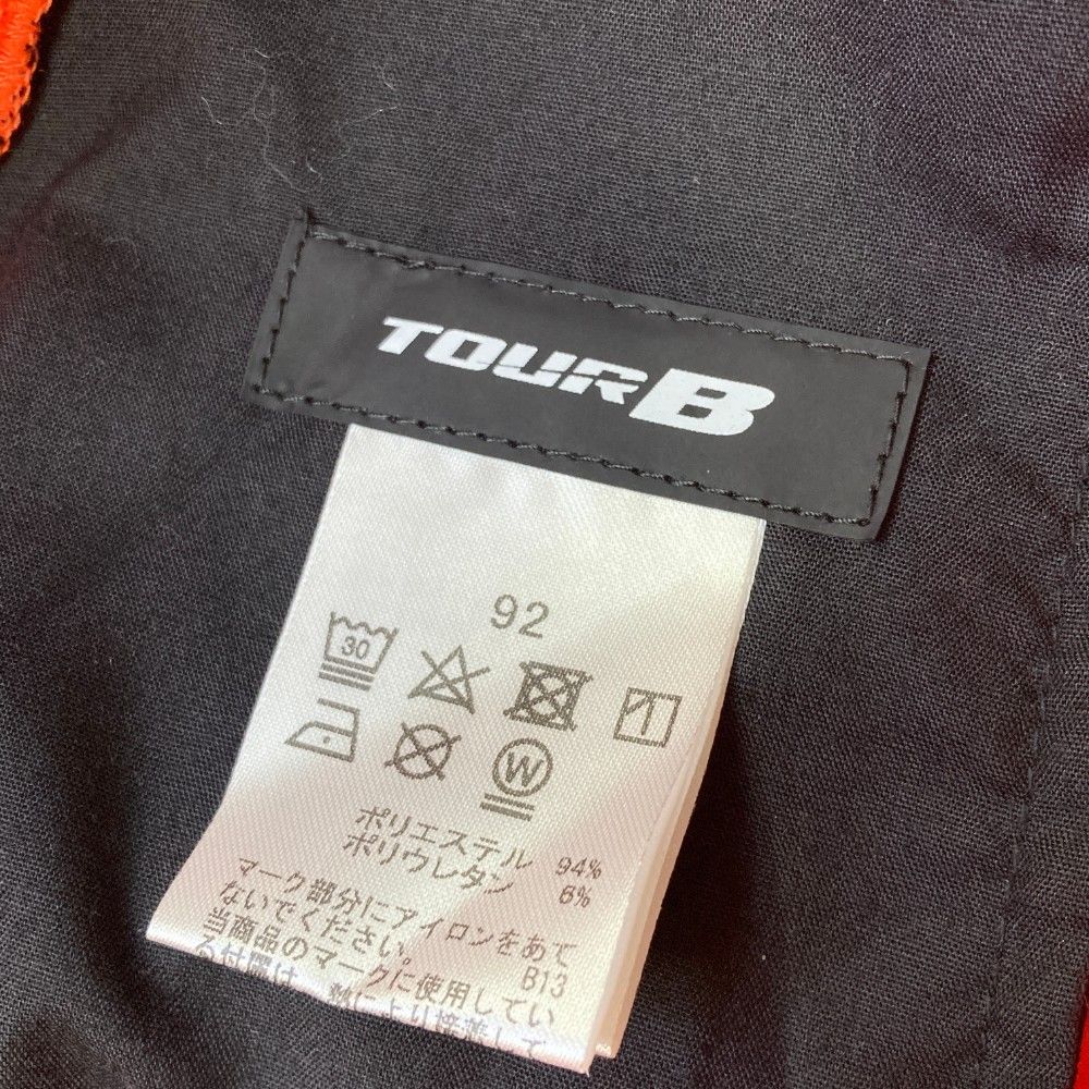 サイズ：92 BRIDGESTONE GOLF  ブリヂストンゴルフ TOUR B 裏起毛 ストレッチパンツ  オレンジ系 [240101463617] ゴルフウェア メンズ ストスト サイズ：92 BRIDGESTONE GOLF ブリヂストンゴルフ TOUR B 裏起毛