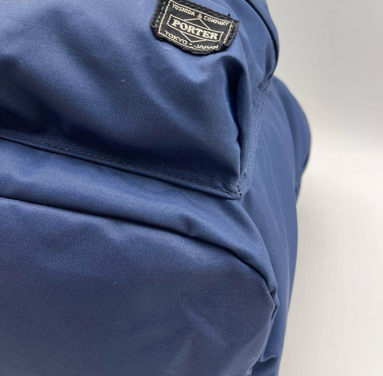 ✨PORTER ネイビー リュックサック 通勤通学 美品✨背面メッシュ ムレ