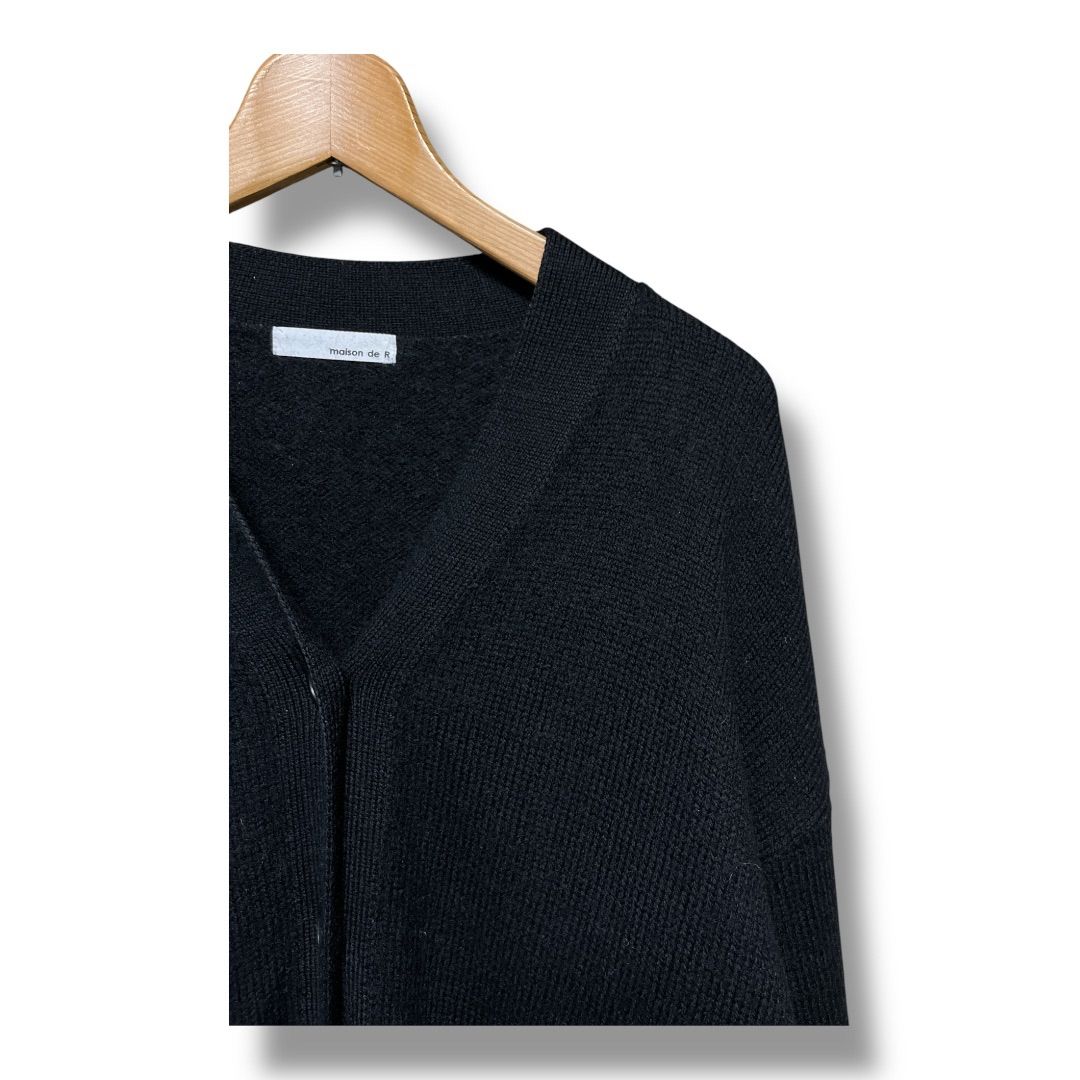 maison de R メゾンドアール ニットカーディガン ロングカーディガン