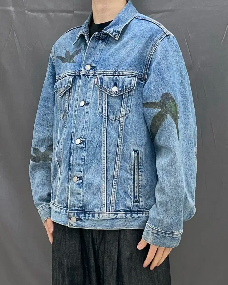 Levi's ライトブルー デニムジャケット XXL XXL Levi's ライトブルー