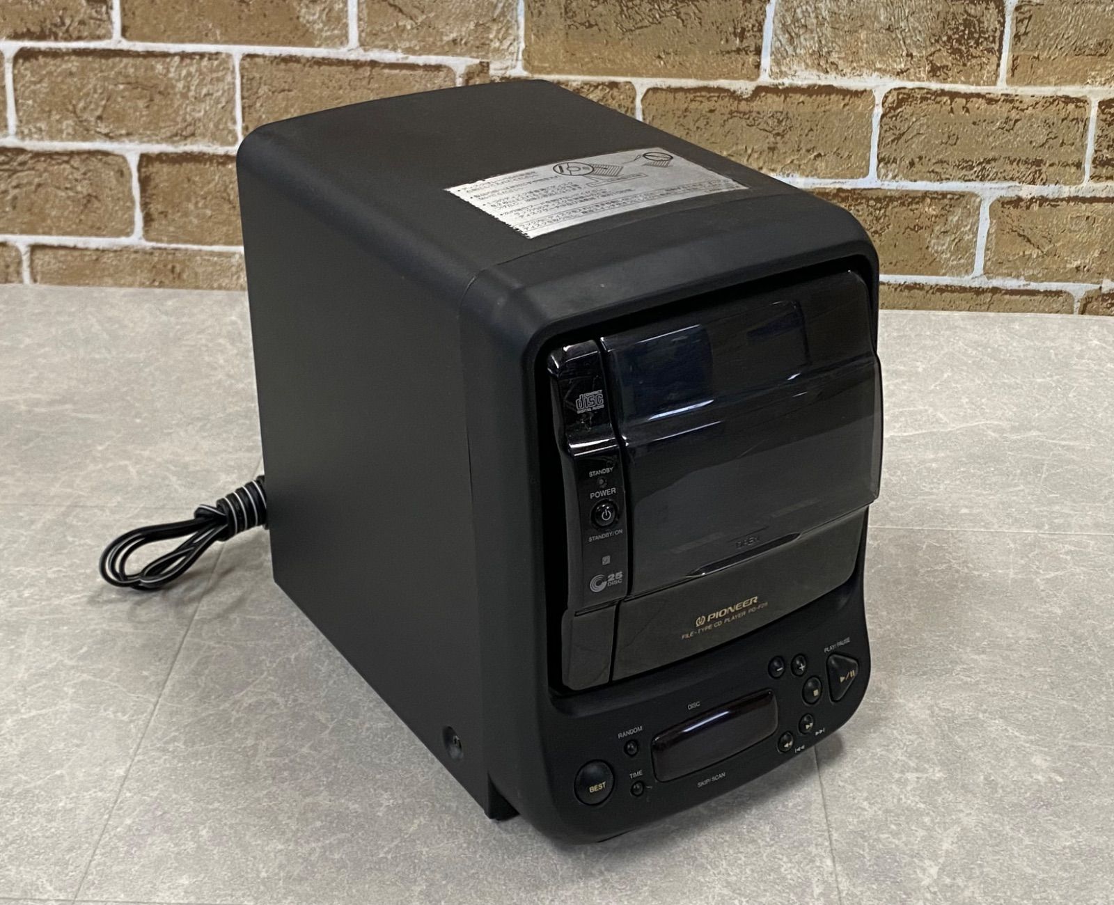 ジャンク Pioneer パイオニア 25連奏 CDチェンジャー PD-F25 動作