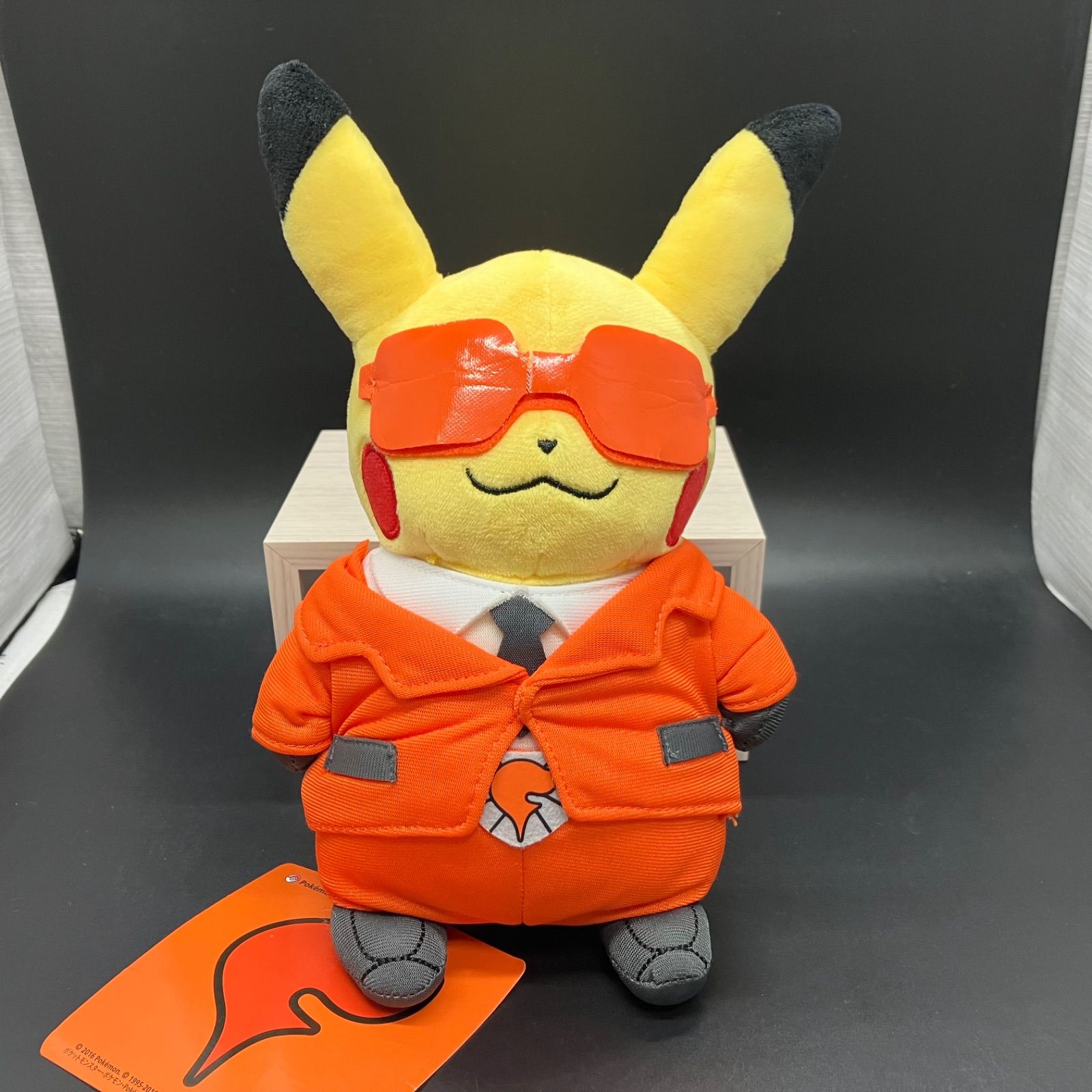 ピカチュウ ぬいぐるみ 団員ごっこ フレア団 ポケモンセンター限定 団員ごっこ フレア団 ピカチュウ ポケモンセンター限定 【⑦ ポケモン