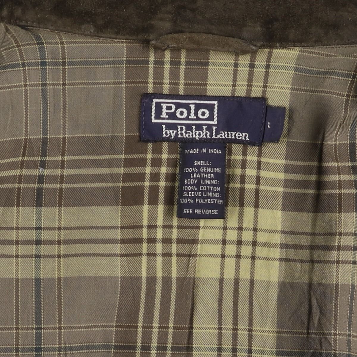 古着 ラルフローレン Ralph Lauren POLO by Ralph Lauren スエード