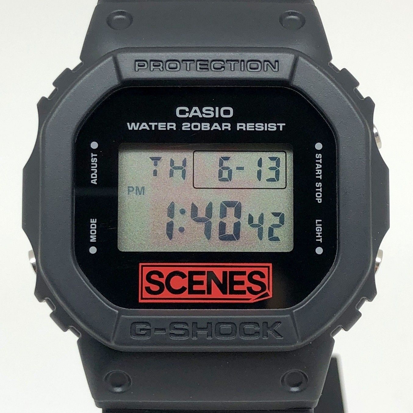 G-SHOCK CASIO カシオ 腕時計 DW-5600-BZ LIMITED MODEL 30th Year Exhibition SCENES デビュー30周年記念 抽選販売限定