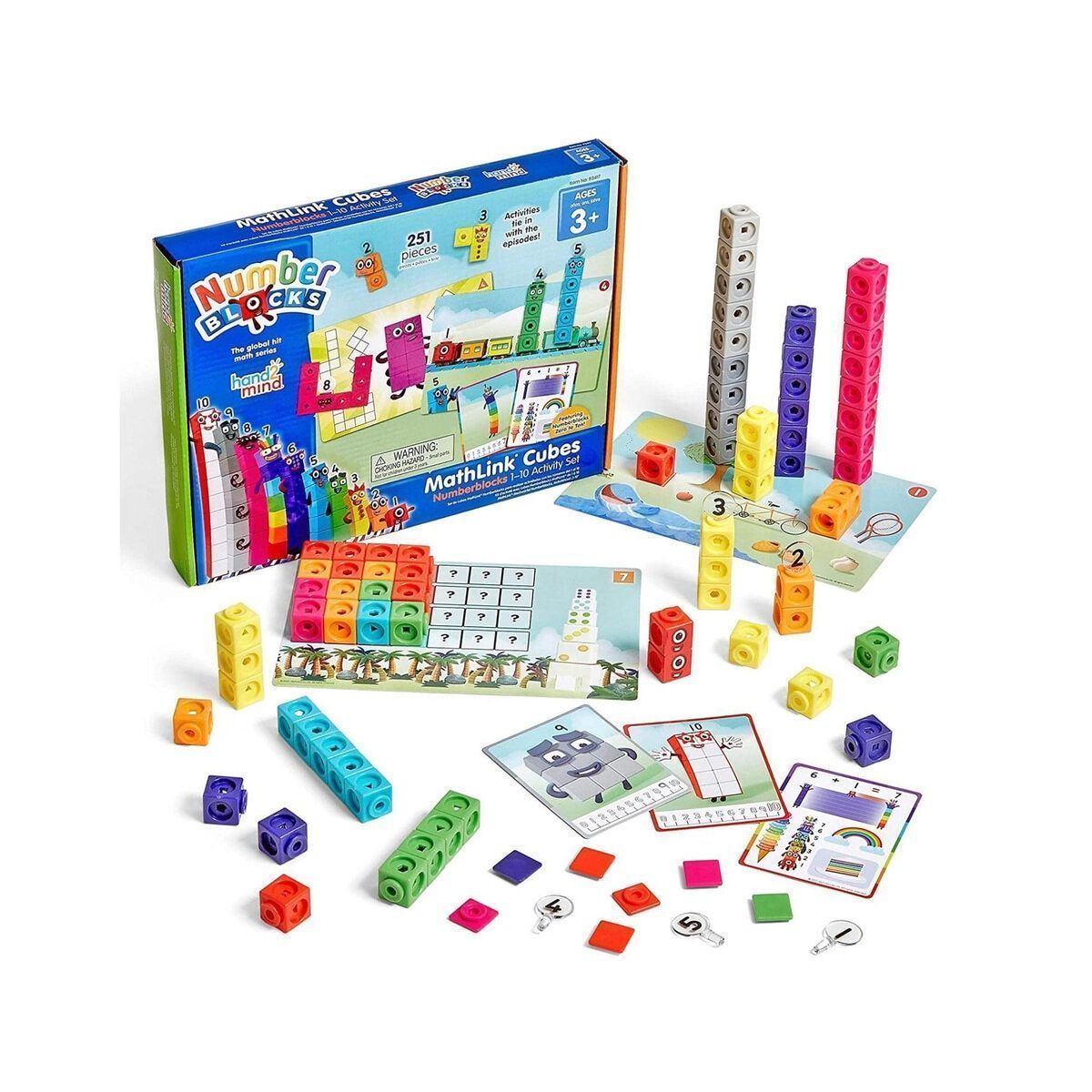 コストコ マスリンクキューブ ナンバーブロックス 算数アクティビティセット 1-10