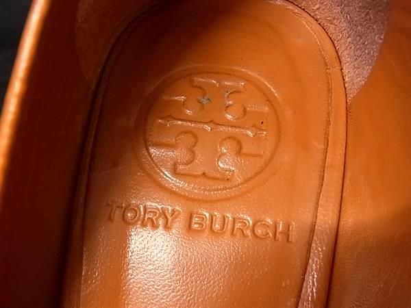 トリーバーチ　ヒールパンプス　オレンジ　新品 TORY BURCH トリーバーチ パンプス レディース 22cm エヴァリー